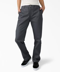 Women's Super Flex Straight Leg Work Pants